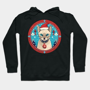 Tonkinese Cat Xmas, Love Cats Hoodie